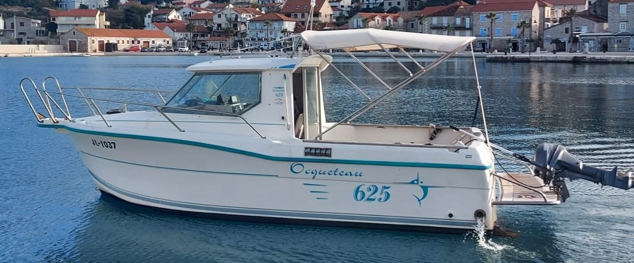 Sailing boat in Croatia